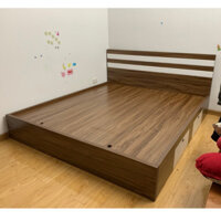 Giường ngủ bằng gỗ công nghiệp có nhiều size 1m2 - 1m8