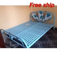 Giường ngủ bằng sắt AB139 - ngang 1m8 x 2m