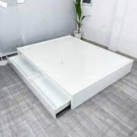 Giường ngủ bệt kiểu nhật, không đầu giường, gỗ MDF giá rẻ