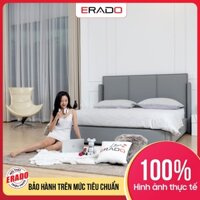 Giường Ngủ Bọc Da DV11 Erado Tặng bộ làm sạch da, Gối Trang Trí, Dát Giường Cao Cấp BH: 24 Tháng Miễn Phí Vận Chuyển