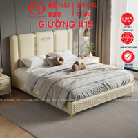 GIƯỜNG NGỦ BỌC NỆM BỌC NỈ INOX THEO YÊU CẦU | HUFU INTERIOR