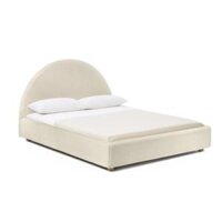 Giường ngủ bọc nệm Emily Bed phong cách Bắc Âu Rubies House