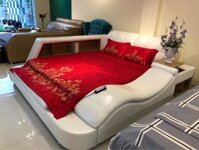 Giường ngủ cao cấp Juno Sofa lọt lòng nệm 1m6 x 2m