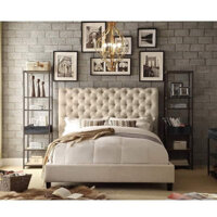 Giường ngủ Châu Âu bọc nệm cao cấp Tundo  - 1m8 x 2m