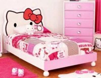 Giường ngủ cho bé gái hình Hello Kitty [1125]