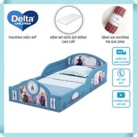 Giường ngủ cho bé, Giường hình chuột Công chúa Elsa kèm đệm xơ dừa sợi bông cao cấp