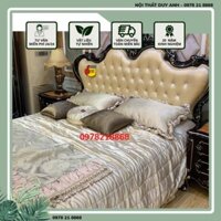 Giường Ngủ Cổ Điển Châu Âu DA-GN6601-18 Cao Cấp