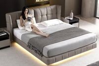 Giường ngủ da hạng sang mã 13