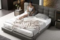 Giường ngủ da hạng sang mã 19