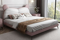 Giường ngủ da hạng sang mã 90