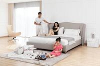 Giường ngủ da hạng sang mã AM1