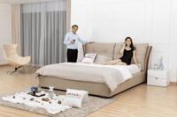 Giường ngủ da hạng sang mã 101A