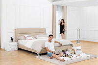 Giường ngủ da hạng sang mã 647