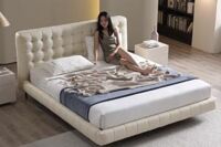 Giường ngủ da hạng sang mã 113