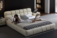 Giường ngủ da hạng sang mã 225