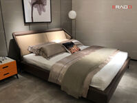 Giường ngủ da thật mã 1005