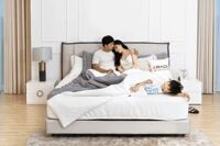 Giường ngủ da thật mã 1693