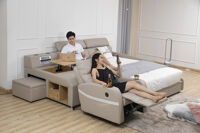 Giường ngủ da thông minh mã A98