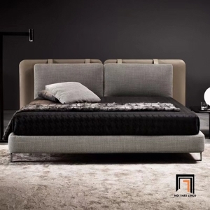 Giường ngủ đẹp hiện đại gỗ MFC An Cường lõi xanh chống ẩm LG-GN100