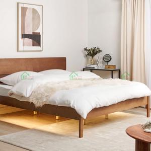 Giường ngủ đơn gỗ keo rộng 1m2 GTN12