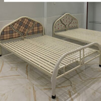 Giường ngủ giá rẻ ngang 1m 1m2 1m4 1m6 1m8-giường sắt chắc chắn hiện đại ship nhanh hcm BD, đn