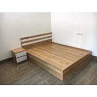 Giường ngủ giường gỗ công nghiệp mdf 2m2 x 2m