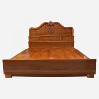 Giường ngủ gỗ Căm Xe vạt phản 1m6 GI056