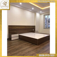 Giường ngủ gỗ cao cấp, có ngăn kéo, giường ngủ cho gia đình - 180x200cm