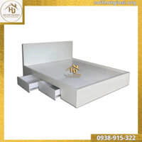 Giường ngủ gỗ công nghiệp, có ngăn kéo, giường ngủ cho gia đình - 180x200cm - 2