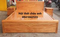 Giường ngủ gõ đỏ GN014