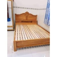 Giường ngủ gỗ Gõ Đỏ 100% 1m6-2m giá 7tr500 Call/Zalo: 0976696567