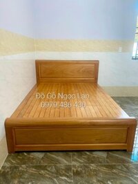 Giường ngủ gỗ gõ đỏ phản nan mẫu chỉ