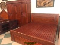 Giường Ngủ Gỗ Gụ 1m8 * 2m