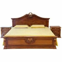 Giường ngủ gỗ gụ LN402