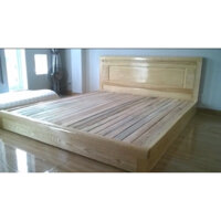 Giường ngủ gỗ kiểu nhật bệt MS A1