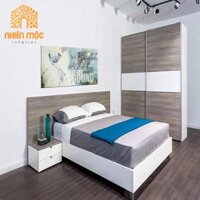 Giường ngủ gỗ MDF 1.8m