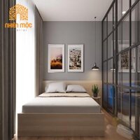 Giường ngủ gỗ MDF 1.8m