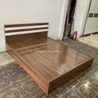 Giường ngủ gỗ MDF 2 hộc kéo CPX-G25
