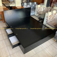 Giường ngủ gỗ MDF  2 hộc kéo CPX-G34