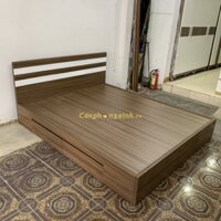 Giường ngủ gỗ MDF 2 hộc kéo CPX-G24
