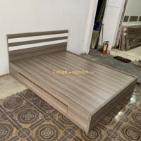 Giường ngủ gỗ MDF 2 hộc kéo CPX-G26