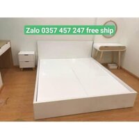 Giường ngủ gỗ MDF ngang 1m6 Free Ship Hồ Chí Minh và Bình Dương