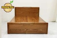 Giường ngủ gỗ mun xám GN07