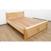 Giường ngủ gỗ sồi 1m2