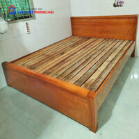 Giường Ngủ Gỗ Sồi 1M8 Đẹp Giá Xưởng