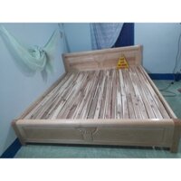 Giường ngủ gỗ Sồi Nga 2m * 2m2