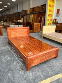 Giường ngủ gỗ sồi nga vạt phản - giường đơn