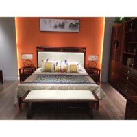 Giường ngủ gỗ tự nhiên Indochine A09