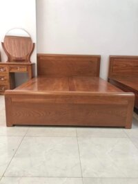 Giường ngủ gỗ Veneer hương xám giát phản 1M8