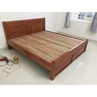 Giường ngủ gỗ xoan đào 1m6 ×2m